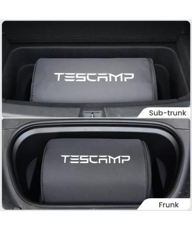 TESCAMP CertiPUR Memory Foam Camping Mattress for Tesla Model Y/X | Portable & Space-Saving Twin Size with Storage Bag & Sheet | Ideal for In-Car Sleeping - Buy Online on GoSupps.com