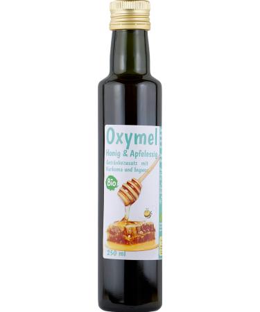 Oxymel Organic Concentrate Turmeric and Ginger 100 ml Drink Additive with Honey and Apple Cider Vinegar Sour Honey 100 ml (Pack of 1)