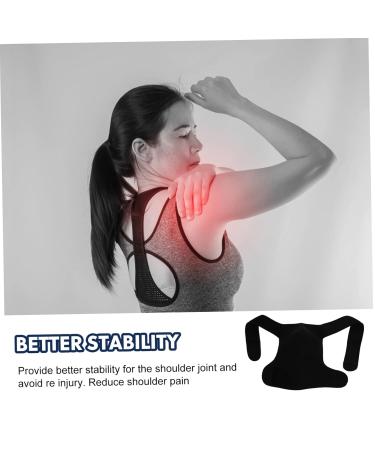 FRCOLOR Adjustable Shoulder Pad & Brace Support - Sports Fitness Protective Sleeve for Joint Support - Buy Online on GoSupps.com