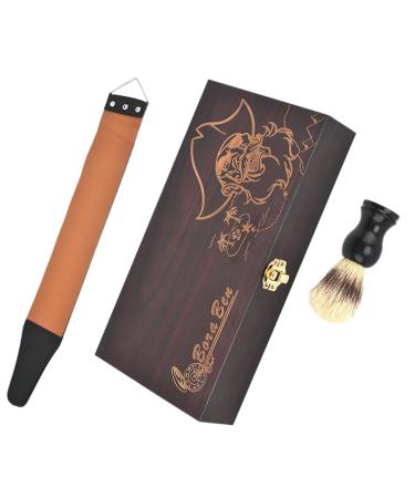 POPETPOP 1 Set Men Razors for Shaving Men's Razors for Shaving Razors for Men Mens Head Shaver Men Suit Maquinilla De Afeitar Para Hombre Men's Suit Manual Travel Artificial Leather