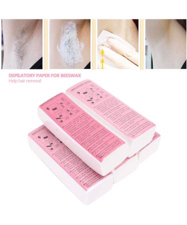 500PCS Non Woven Hair Removal Wax Strips for Arms Legs & Armpits - Body Depilatory Wax Paper - Buy Online on GoSupps.com