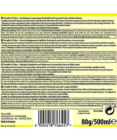 Tetramin XL Flakes - Premium Fishing Feed for Larger Decorative Fish | Balanced Nutrition & Clear Water | 500 ml Can - Buy Online on GoSupps.com