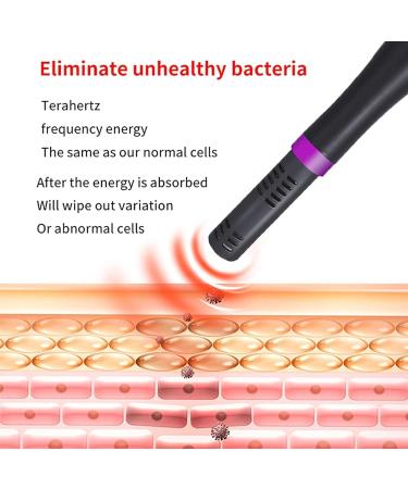 Terahertz Physiotherapy Device Terahertz Blower Health Device 3 Levels of Wind Adjustment Detachable Design Helps The Body Repair Itself and Open Up Circulation for Home Spa Salon - Buy Online on GoSupps.com