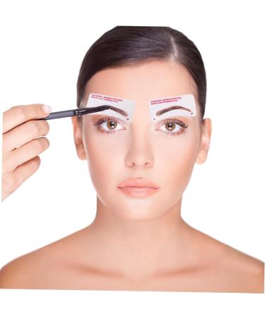 FOMIYES Brow Pencil Eyebrow Pencil 144 pcs Kit Makeup Practical Card Stencil Sticker Shaper Girls Drawing Tools Guide for Stencils Drawing Eyebrow Template 8.5x8.5cmx2pcs As Shownx2pcs - Buy Online on GoSupps.com