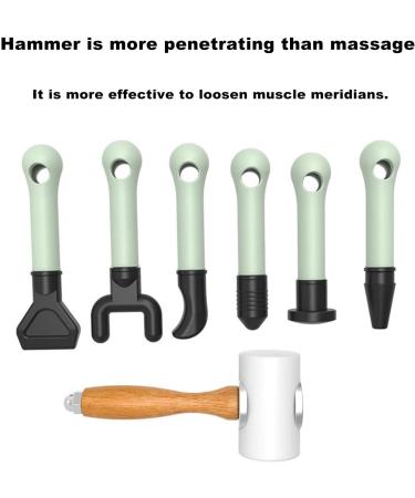 Orthopedic Hammer Therapy Tool 7PC Spinal Shock Massage Equipment for Osteopathic Care - Buy Online on GoSupps.com