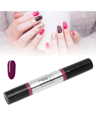 Nail Polish Pen Nail Gel Polish Pen Attractive Safe and Reliable Save Time and Energy with Charming Colors for Nail Salons or Individual Home(05) - Buy Online on GoSupps.com
