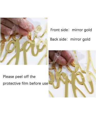 AROKIPPRY We're Engaged Cake Topper for Engagement Party Decorations Engaged Ring Sign We're Engaged Cake Toppers Bridal Shower - Wedding Engagement Theme Party Decorations Gold flash (acrylic) - Buy Online on GoSupps.com