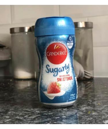 Sugar Free Sweetener Bundle which Contains Canderel Sugarly Granulated Sweetener 275g - Pack of 3 with Grocery List Card - Buy Online on GoSupps.com