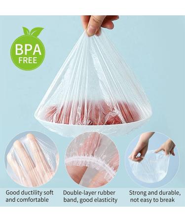 100 Pack Disposable Shower Caps - Waterproof Plastic Hair Cap for Women Kids Girls - Perfect for Travel, Spa, Hotel, Hair Salon - Essential Bath Accessories - Buy Online on GoSupps.com