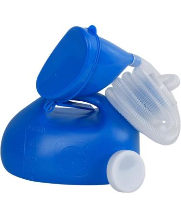 Unisex Urinal for Men Or Women Large Capacity Leak-Proof Unisex Urinal Bottle with Hand-held Urine Cup Pee Bottle for Driving Travel Camping-2000ML - Buy Online on GoSupps.com