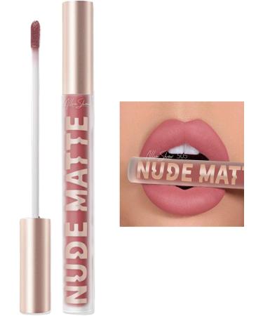 EUBEISAQI Velvet Matte Lipstick Matte Liquid Long Lasting Lipstick Long Lasting High Pigmented Nude Waterproof Lip Gloss Kit Girls Women Makeup Gift 505 - Buy Online on GoSupps.com