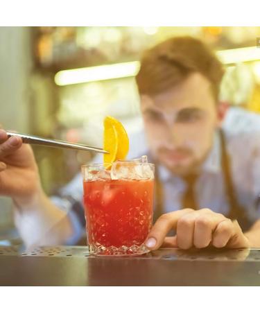 Saizone 3-Piece Kitchen Tweezers Set Stainless Steel Cooking Grill & Model Building Tweezers (16cm/6inch) - Curved & Straight Food Pliers - Buy Online on GoSupps.com