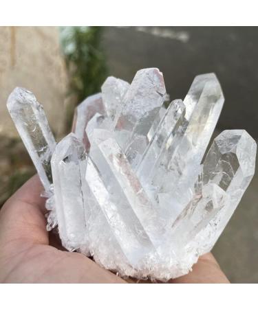 Natural Crystal Rough Natural Crystal Cluster Clear Quartz Crystal Cluster - Buy Online on GoSupps.com