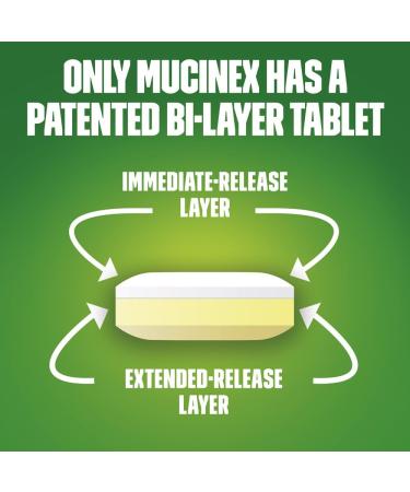 Mucinex DM Maximum Strength 12 Hr Relief Tablets 42ct - 1200mg - Cough Suppressant & Expectorant for Chest Congestion - Buy Online on GoSupps.com