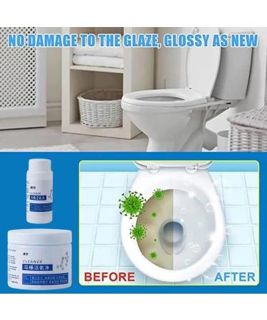 Splash Foam Toilet Cleaner Versatile Toilet Cleaning Agent Deep Cleaning Descaling Mild Decontaminat D5M6 For Toilet White S - Buy Online on GoSupps.com