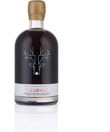 Escuminac Canadian Maple Syrup Cognac Barrel Aged. Canada Grade A Amber Rich Taste. 500 ml Bottle With Gift Box. Pure & Organic - Buy Online on GoSupps.com