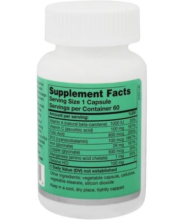 Karuna IronPlus 60 Capsules - Essential Iron Supplement for Optimal Health - Buy Online on GoSupps.com