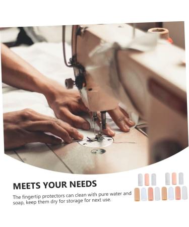 Buy NOLITOY Silicone Finger Cots - 7 Pairs of Anti-Cut Finger Protectors for Gaming Crafting and Guitar Playing - Buy Online on GoSupps.com