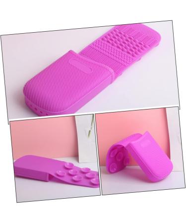 DOITOOL Makeup Brush Pad Makeup Brush Clean Mat Foldable Brush Cleaner Cosmetics Brush Clean Mat Makeup Brush Cleaning Pad Brush Cleaning Mat Makeup Brush Cleaners Silica Gel Multifunction - Buy Online on GoSupps.com