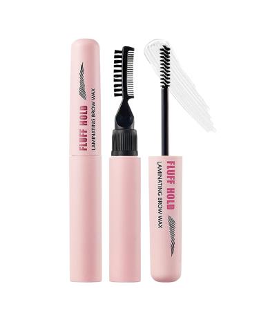 Erinde Clear Eyebrow Sculpt Gel  Brow Fix Gel  Waterproof Sweat-Proof Eye Brow Styling Wax  Long Lasting Eye Brow Makeup for Lamination Effect Transparent