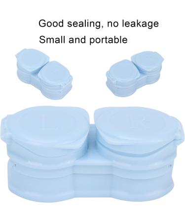 Durable Contact Lens Storage Box Set - Blue | Perfect for Home Office & On-the-Go - Buy Online on GoSupps.com