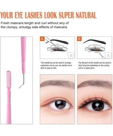Eyelash Separator Comb Eyelash Brush Eyelash Lifting Eyelash Enhancement Tool Eyelash Brush Extension and Tint Lash Lift Pink 1 Piece - Buy Online on GoSupps.com