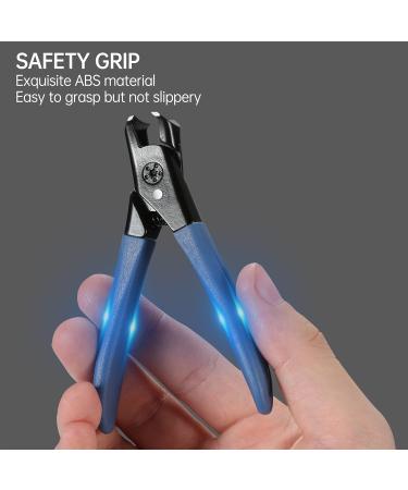 Start Makers Wide Jaw Toe Nail Clippers - Heavy Duty, Sharp Curved Nail Cutter for Thick Nails - Men and Women - Blue Style A - Buy Online on GoSupps.com