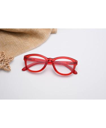 Eyekepper Cat Eye Reading Glasses for Women - Oversize Red Readers +2.75 Magnification - Buy Online on GoSupps.com