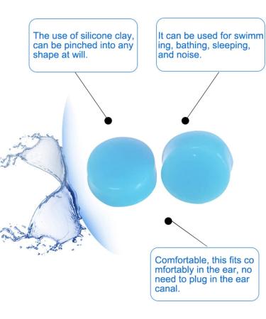 30pcs Reusable Silicone Ear Plugs for Sleeping Swimming Travel & Noise Reduction - Flexible Earplugs for Kids & Adults - Buy Online on GoSupps.com