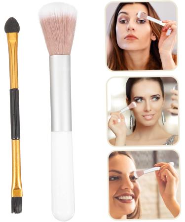 Bunny Ears 10 Pcs Makeup Brush Eyeshadow Silicone Make up Bag Cosmetic Brush Miss Sponge Stick Devil Horns - Buy Online on GoSupps.com