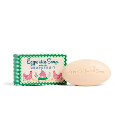Kalastyle EGGWHITE & GRAPEFRUIT Facial Soap | Removes Makeup | Tightens Pores | Softens Skin | 1.76 ounces / 50 grams
