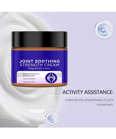 Cr me de soulagement des articulations - 60 g de pommade hydratante pour jambes genoux coudes pieds paules inconfort musculaire soutien du confort articulaire formule absorption rapide - Buy Online on GoSupps.com
