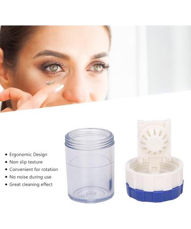 10-Piece Manual Contact Lens Cleaner Set - Portable Soft Tank & Case - Professional Blue Lens Care - Buy Online on GoSupps.com