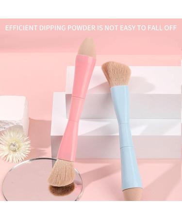 Brushes for Makeup - Retractable Dual Ended Concealer Brush - Precision Makeup Sponge for Powder Eyeshadow Portable Cosmetics Tools for Daily Life Tmay Blue - Buy Online on GoSupps.com