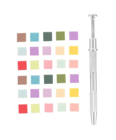 Beaupretty Nail Art Pick Up Tool 1 Set Manicure Tools Blush for Cheeks Nail Sponge Suite Nail Sponges