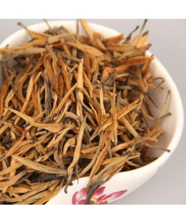 HELLOYOUNG Th Pu'er Dian Hong bourgeon d'or biologique naturel du Yunnan de Chine Sans additifs fabrication traditionnelle avec une saveur unique Th pu-erh Pu'er Tea (100g) - Buy Online on GoSupps.com