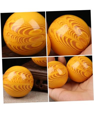 Gleavi 2ST Health Ball - Seeweide Finger Muscle Coach & Body Massage Quartz Baoding Bath Balls | Natural Resin Synthesis & Beeswax Yoga Massage Device - International Shipping Available - Buy Online on GoSupps.com