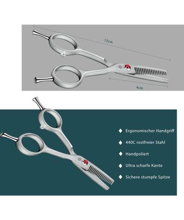 Buy Purple Dragon Small Effy Scissors for Dogs - Professional Fur Scissors with Gray Glare Protection & Safe Round Head - Buy Online on GoSupps.com