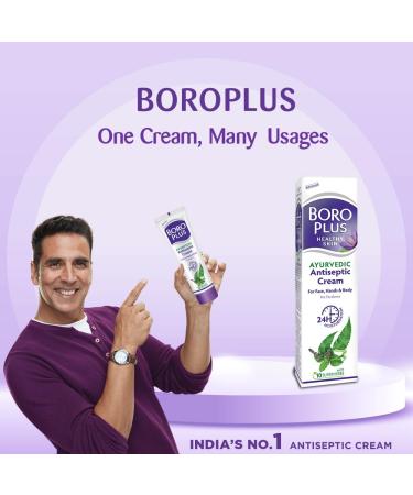 Boro.plus Antiseptic Cream For Normal Skin 80 Ml - Buy Online on GoSupps.com