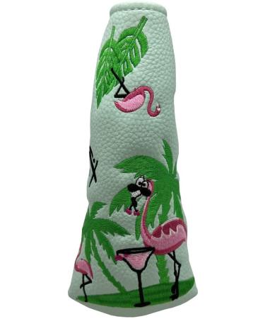 Giggle Golf Blade Putter Cover - Fun Flamingo Design | Perfect Golf Bag Accessory for Women & Men - Buy Online on GoSupps.com