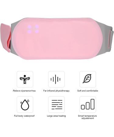Lantro JS Menstrual Heating Pillow | Portable Electrically Heated Waist Belt for Cramps | 3 Massage Modes | Ideal for Women & Girls - Buy Online on GoSupps.com