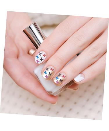 Healeved Nail Decorations 20 Boxes Nail Butterfly Sequins Flatback Rhinestones Nail Rhinestone Butterflies Nails Nail Glitter Flakes Butterflies Nail Decal Hair Glitter Nail Decals Pvc - Buy Online on GoSupps.com