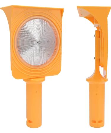 FafeICY Solar Warning Light - High Brightness LED Lamp with IP68 Protection | Portable Red & Blue Non-Synchronous Flashing Barrier Warning Light - Buy Online on GoSupps.com