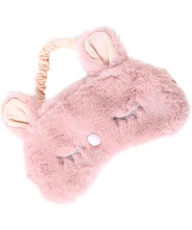 SEWOART Eye Shadow Cover Sleeping Mask For Women Comfortable Sleeping Mask Blindfold Animal Blindfold Eye Shades Eye Mask Eye Patch Bean Paste For Sleeping Pink 19*85CM Pink - Buy Online on GoSupps.com