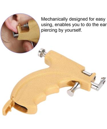 Ear Piercing Tool Set Self Body Piercing Gun Professional Metal Ear Hol Nose Navel Piercing Machines Painless Ear Piercing Gun Kit Tool with 4 Different Size Needles for Salon Home Use - Buy Online on GoSupps.com