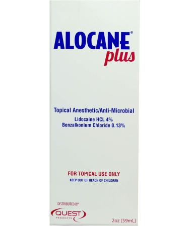 Alocane Plus Maximum Strength 4% Lidocaine Burn Gel - Commercial Grade for Restaurants & Manufacturing - 2 Ounce - Buy Online on GoSupps.com