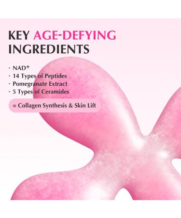 EQQUALBERRY NAD+ Peptide Boosting Serum 30ml S rum Visage clat et Fermet avec Peptides Hydratation Intense et Texture Lissante Soin Cor en pour Peau Souple et Lumineuse - Buy Online on GoSupps.com