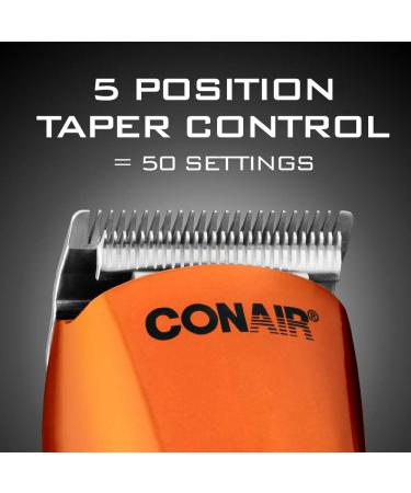ConairMAN The Chopper - 24-Piece Hair Clipper Set for Men with Mustache & Beard Trimmer | International Shipping Available - Buy Online on GoSupps.com