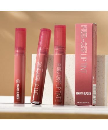  Beauty Glazed Beauty Glazed 6-Piece Peel-Off Lipstick Set - Lip Pencil - Long-Lasting Lip Stain - Natural Makeup - Buy Online on GoSupps.com