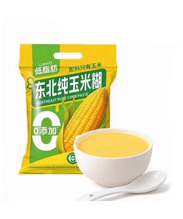 Poudre De Petit D jeuner Instantan e De Bouillie De Ma s Pure 20 Sachets Sans Sucre (600 G Au Total) Pr t En 30 Secondes Boisson De Remplacement De Repas